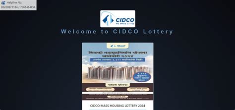 CIDCO Lottery 2024: Eligibility, Registration, Benefits  .